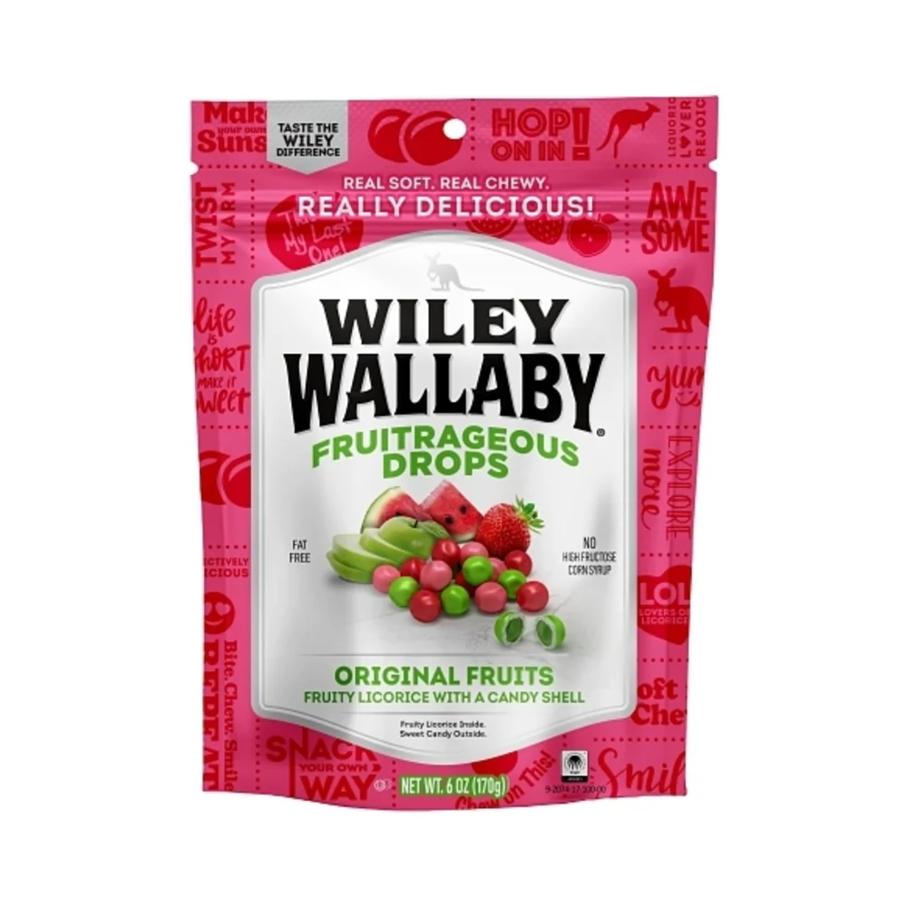 Wiley Wallaby Fruit-Rageous Drops 6oz (170g)