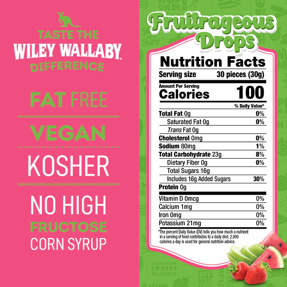 Wiley Wallaby Fruit-Rageous Drops 6oz (170g) - Image 6
