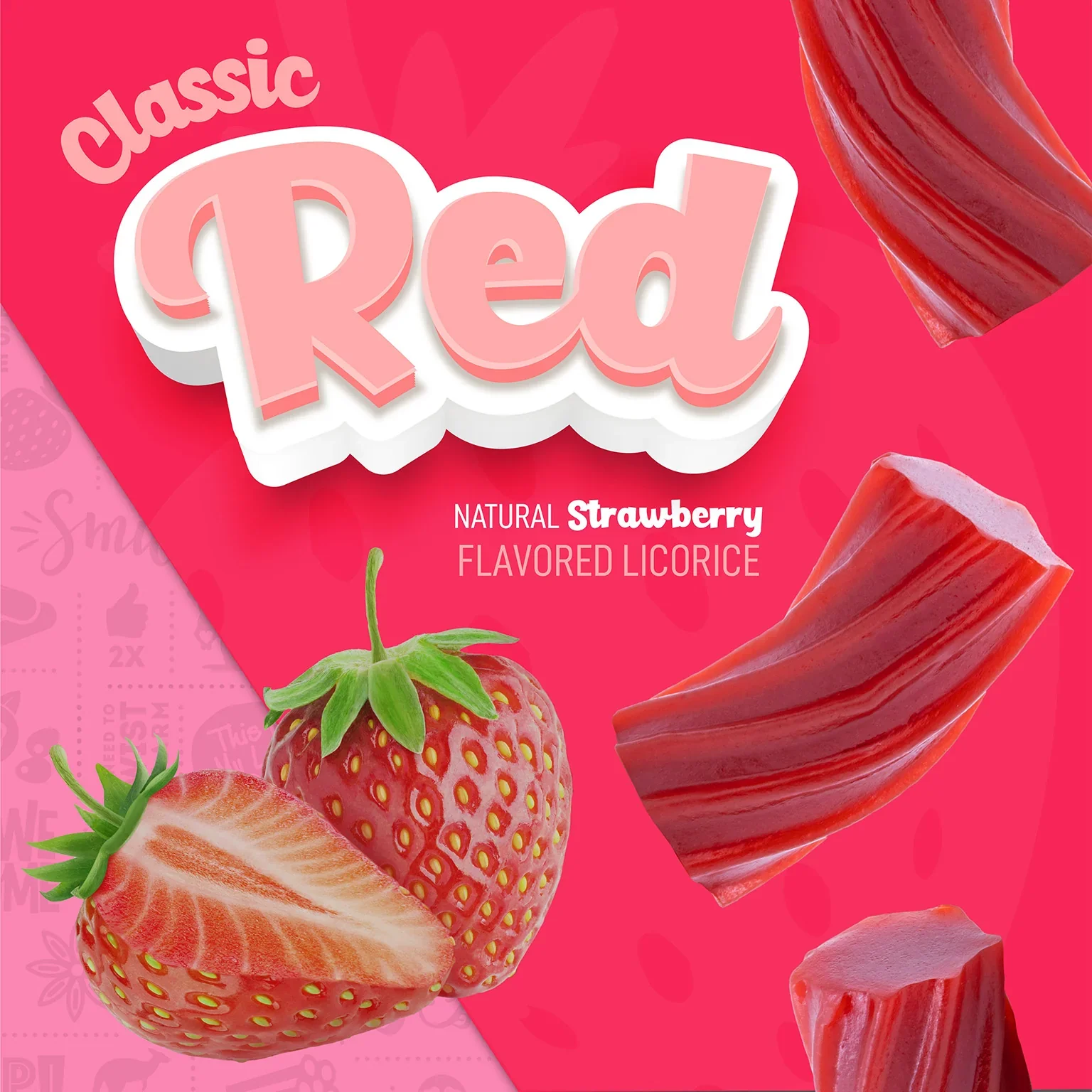 Wiley Wallaby Classic Red Licorice 7.05oz (200g) - Image 2