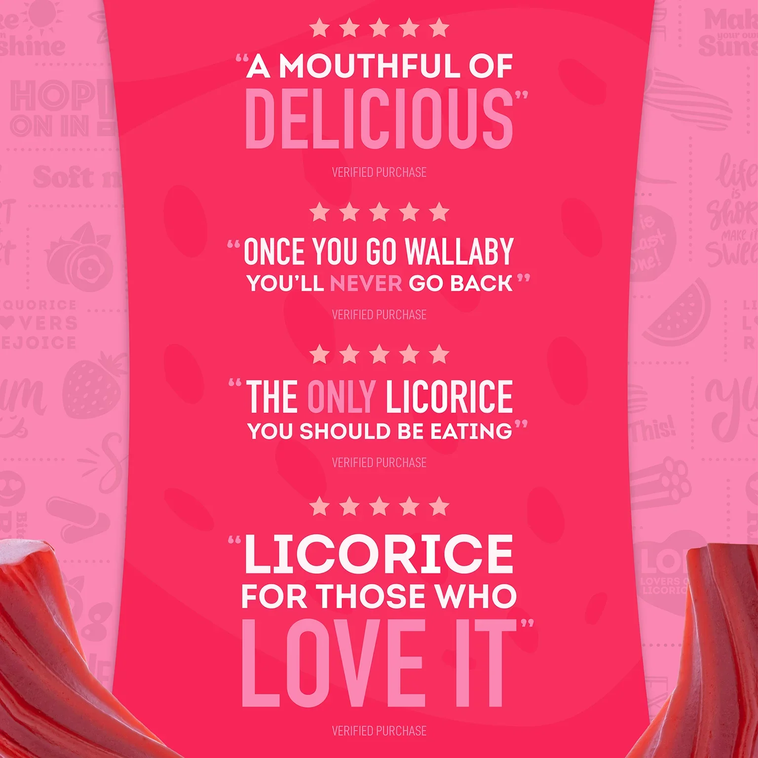 Wiley Wallaby Classic Red Licorice 7.05oz (200g) - Image 4